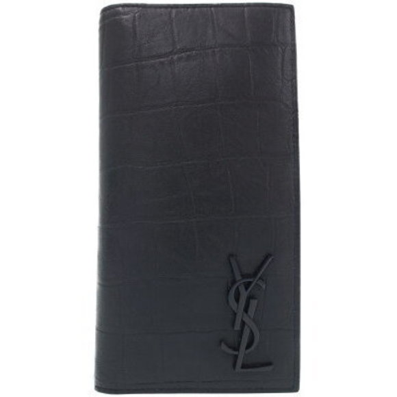 SAINT LAURENT PARIS Monogram Continental Wallet Bifold Long - Picture 1 of 5